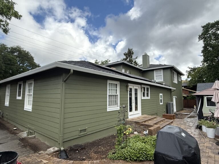 James Hardie siding installation on Lafayette CA home by Heritage Exteriors