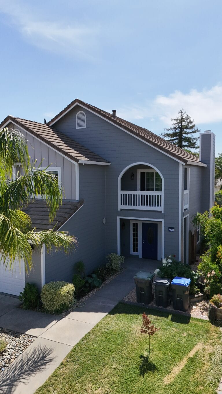 James Hardie fiber cement siding on Fairfield CA home — completed project by Heritage Exteriors