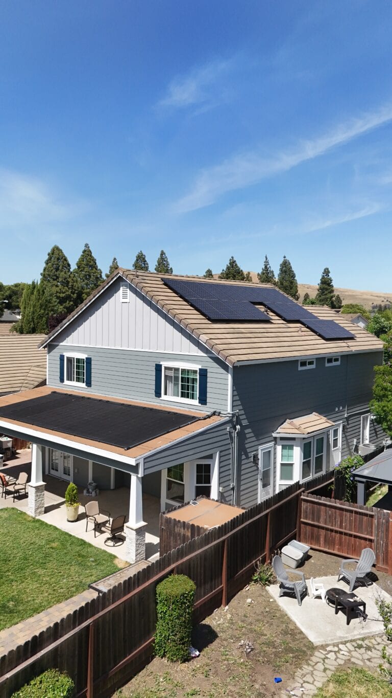 James Hardie fiber cement siding on Fairfield CA home — completed project by Heritage Exteriors