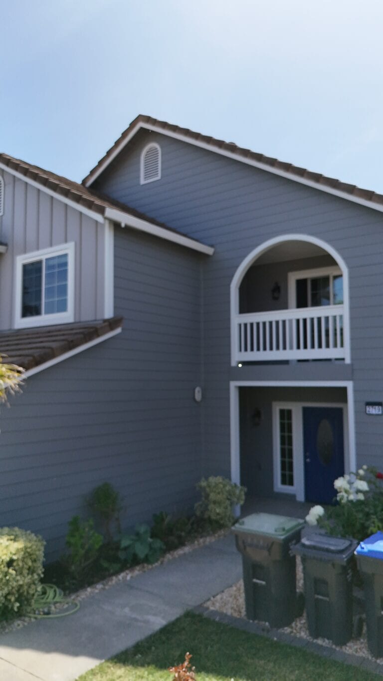 James Hardie fiber cement siding on Fairfield CA home — completed project by Heritage Exteriors