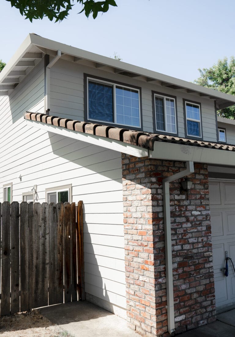James Hardie lap siding on Carmichael CA home — project by Heritage Exteriors