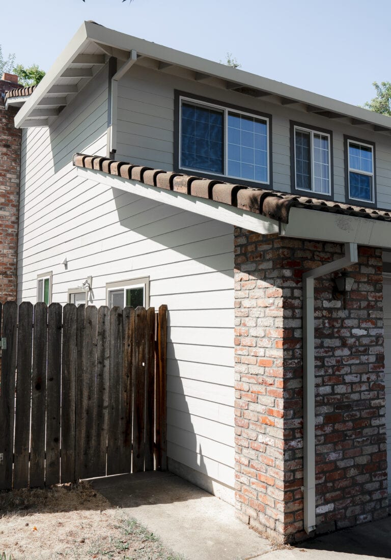 James Hardie lap siding on Carmichael CA home — project by Heritage Exteriors