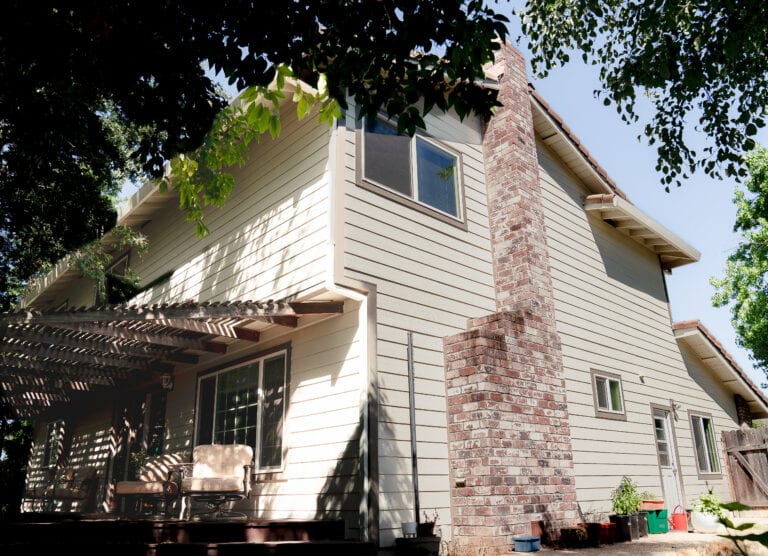 James Hardie lap siding on Carmichael CA home — project by Heritage Exteriors
